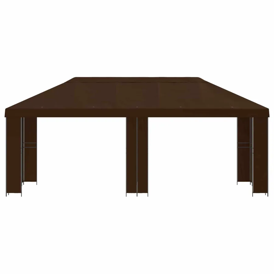 Abri de jardin 6 x 3 m Marron Polyester et Acier 190 - 3