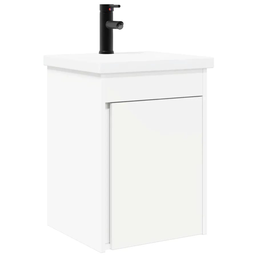 Meuble de salle de bain avec robinet Blanc 42 x 40 x 74,5 cm - 2