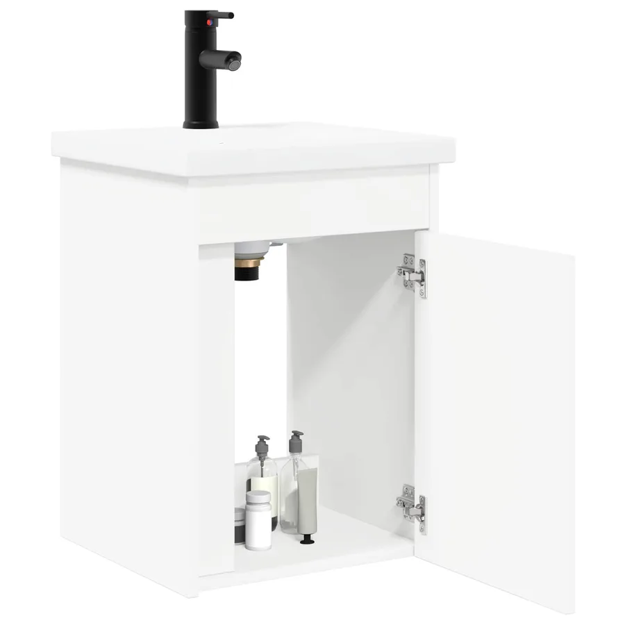 Meuble de salle de bain avec robinet Blanc 42 x 40 x 74,5 cm - 3