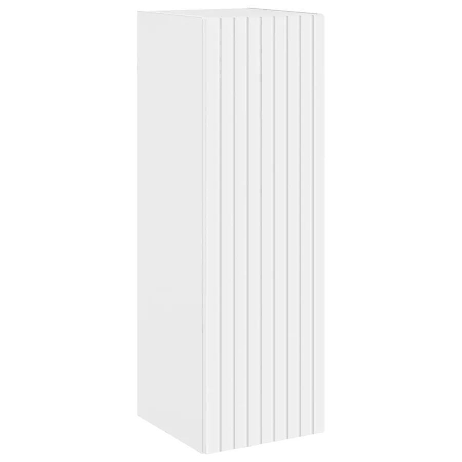 Cabinet de Salle de Bain Mural Blanc 33 x 34,5 x 100 cm - 2