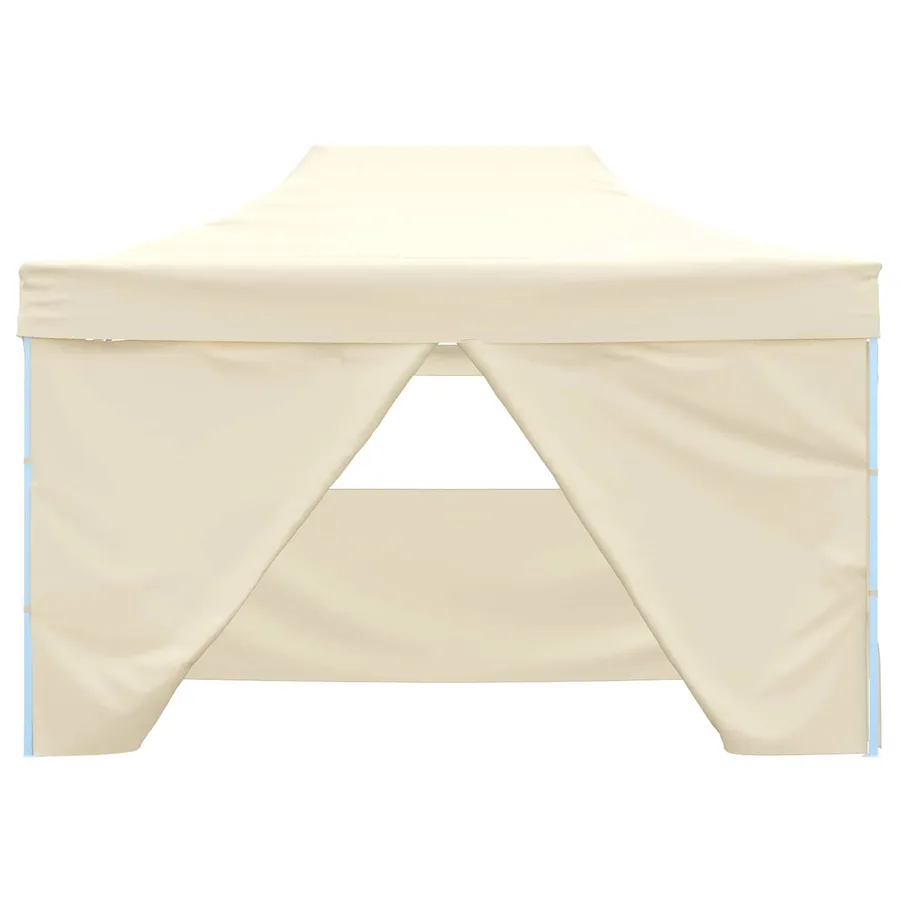 Tente de fête Crème 280 x 410 x 315 cm Tissu Oxford - 5