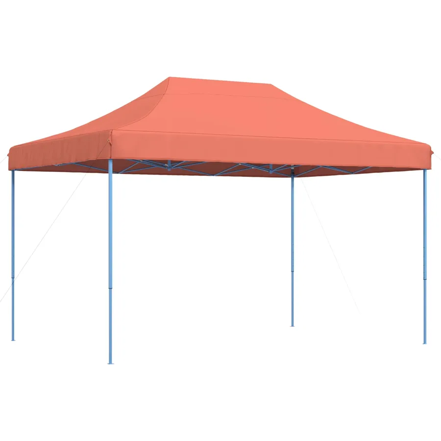 Tente de fête Terre cuite 279 x 410 x 315 cm Tissu Oxford - 6