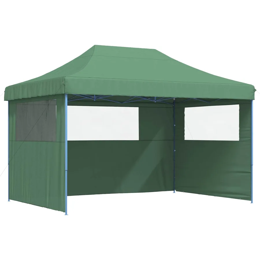 Tente de fête Vert 279 x 410 x 315 cm Tissu Oxford - 2