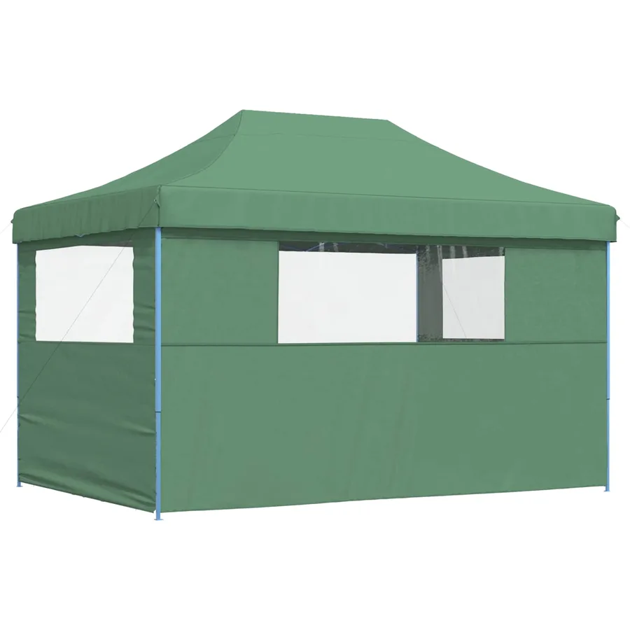 Tente de fête Vert 279 x 410 x 315 cm Tissu Oxford - 6