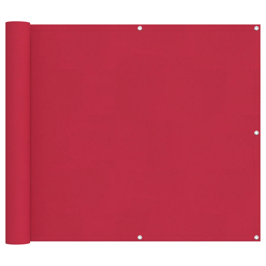 Écran de balcon Bordeaux 90 x 200 cm Tissu Oxford - 2