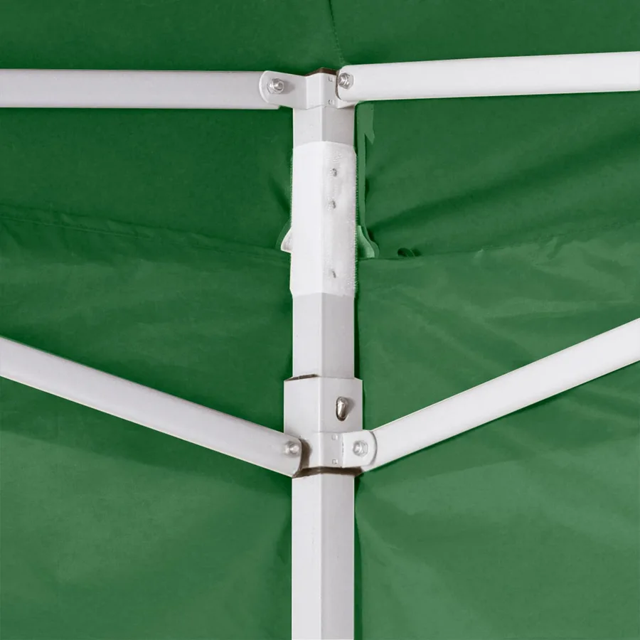 Tente de fête Vert 292 x 292 x 315 cm Tissu Oxford - 4
