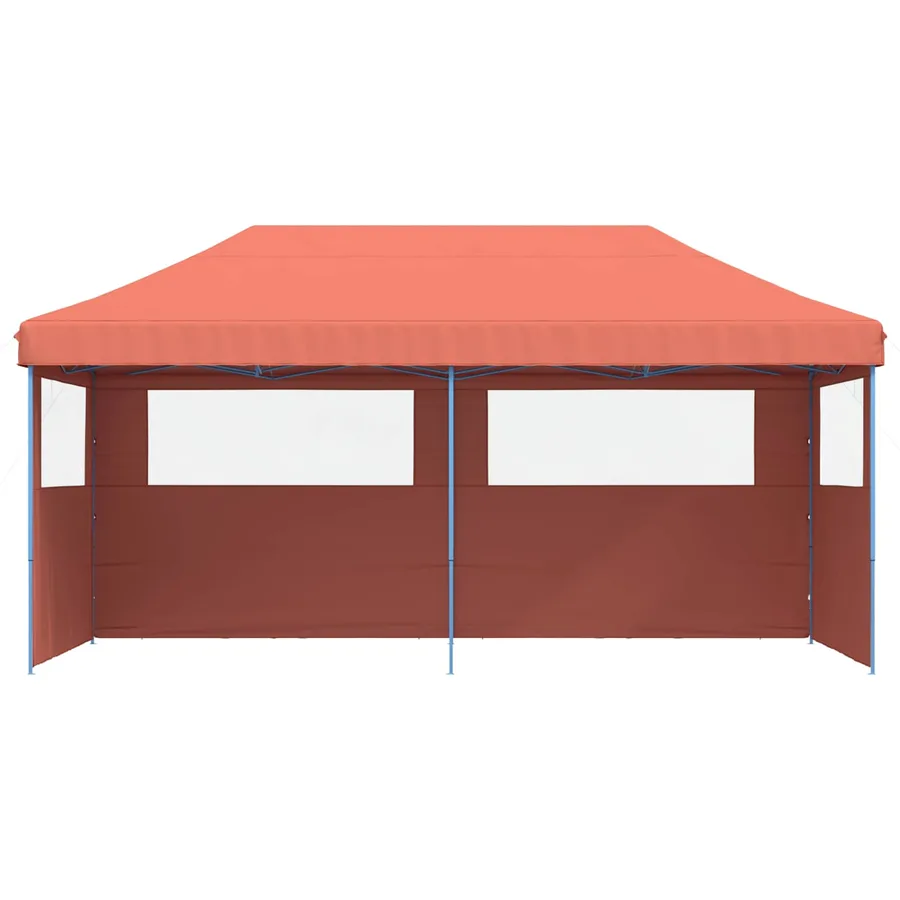 Tente de fête Terre cuite 292 x 580 x 315 cm Tissu Oxford - 3