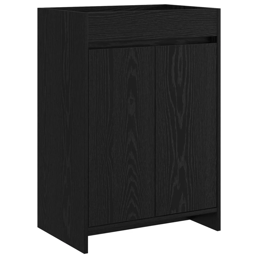 Ensemble de mobilier de salle de bain Chêne noir - 4