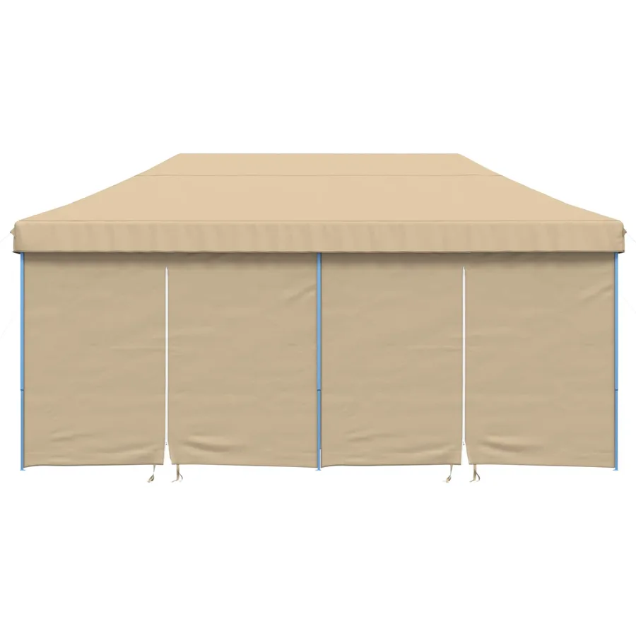Tente de fête Beige 292 x 580 x 315 cm Tissu Oxford - 4