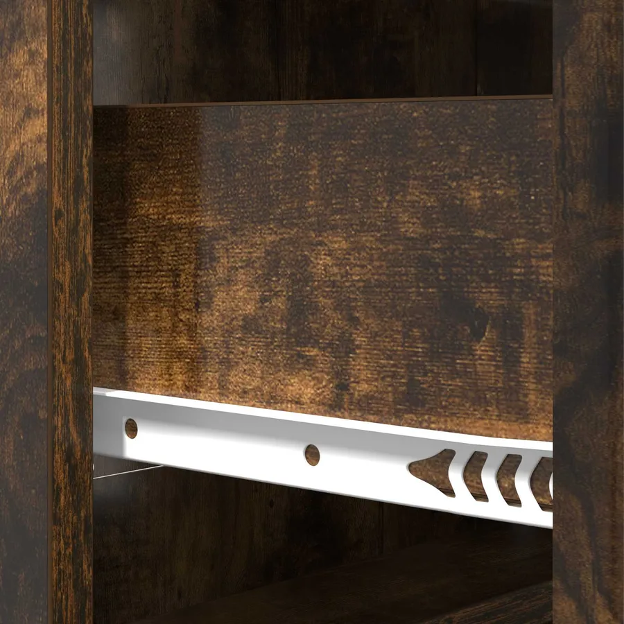 Armoire à tiroirs Chêne fumé 66 x 34,5 x 87 cm - 8