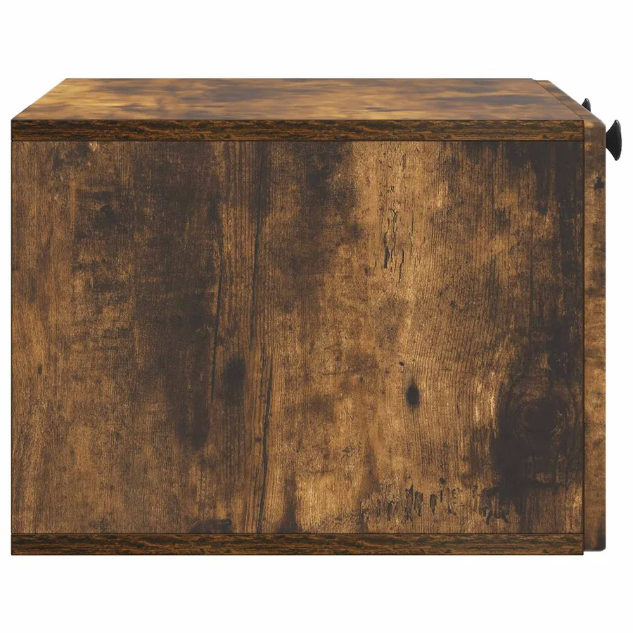 Meuble TV mural Chêne fumé 59,5 x 41 x 30 cm Bois d'ingénierie - 7