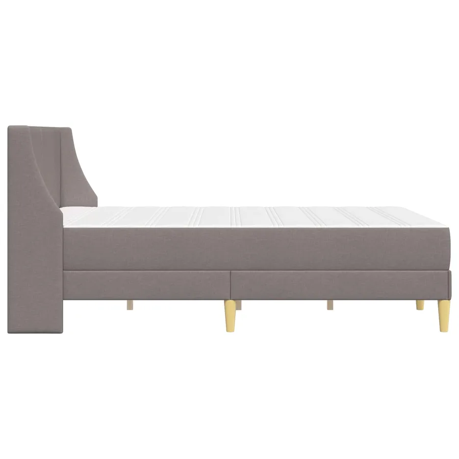 Cadre de lit avec matelas avec tête de lit Polyester - 7