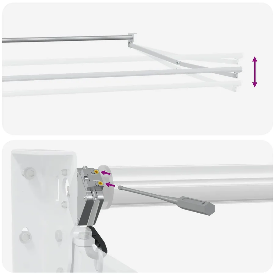 Auvent rétractable électrique Beige 4,5 × 3 m - 13