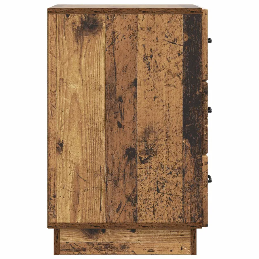 Cabinet de chevet avec tiroir Bois ancien 43 x 41 x 63,5 cm - 6
