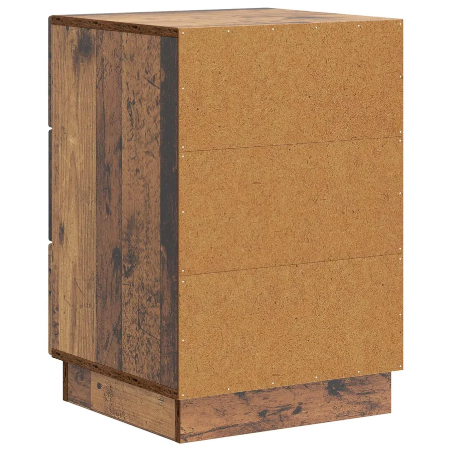 Cabinet de chevet avec tiroir Bois ancien 43 x 41 x 63,5 cm - 7