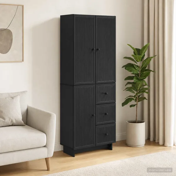 Ensemble de Meubles 2 pcs 66 x 34,5 x 90 cm Bois d'ingénierie
