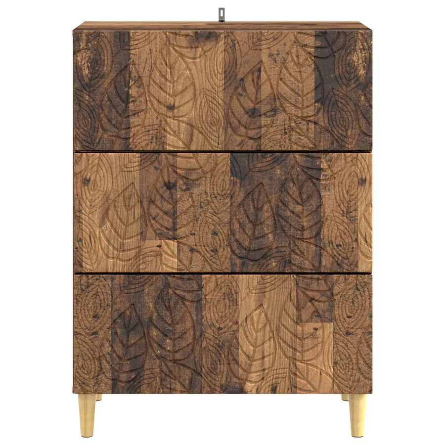 Armoire à tiroirs Bois ancien 66 x 34,5 x 90 cm - 5