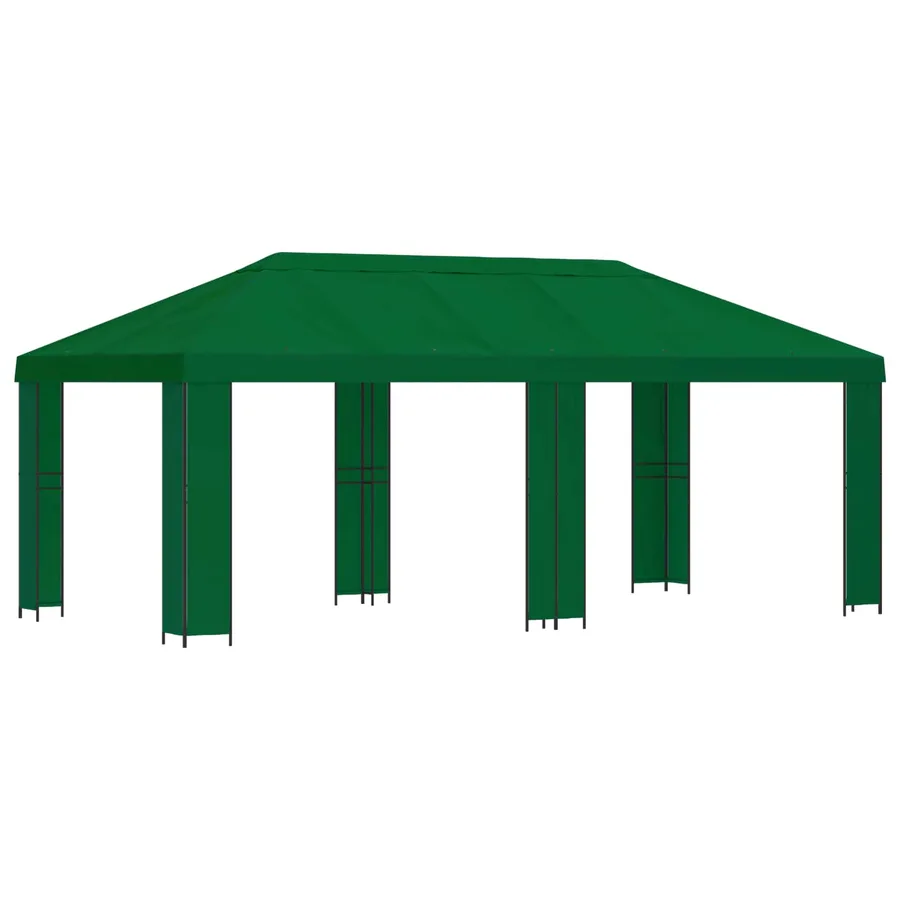 Abri de jardin 6 x 3 m Vert Polyester et Acier 190 - 2