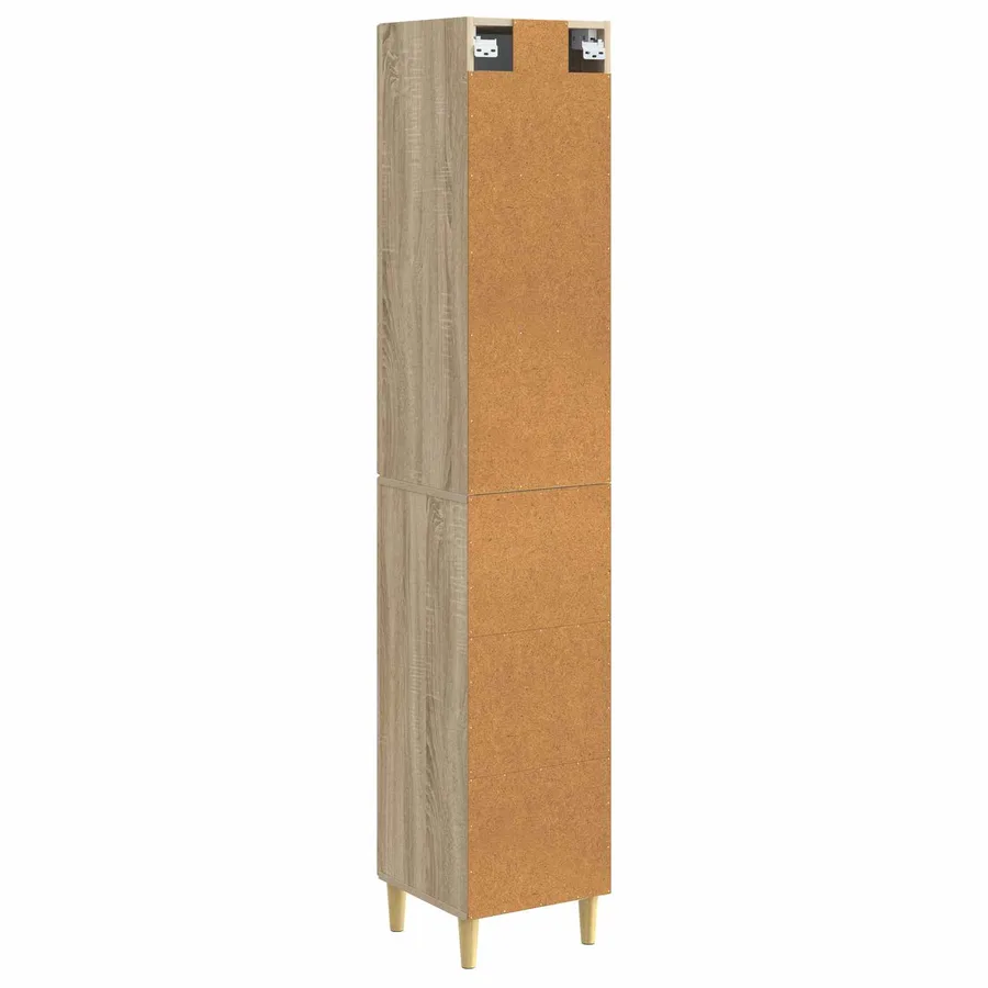 Ensemble de Meubles 2 pcs Chêne Sonoma 33 x 34,5 x 90 cm - 7