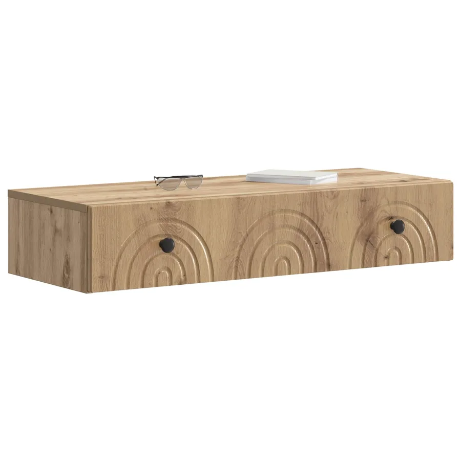 Table d'appoint murale 87,5 x 34,5 x 17 cm Bois d'ingénierie - 3