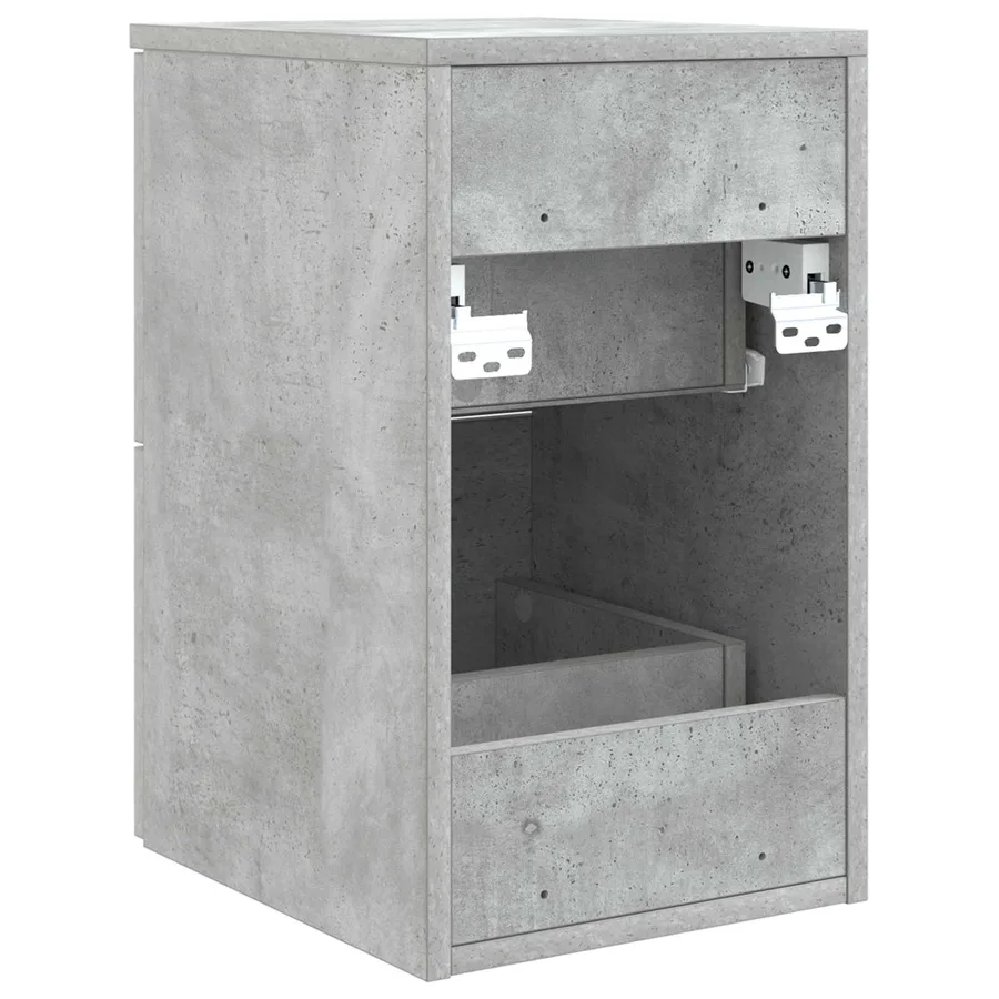 Meuble de Salle de Bain In-between Gris béton 30 x 41 x 50 cm - 5