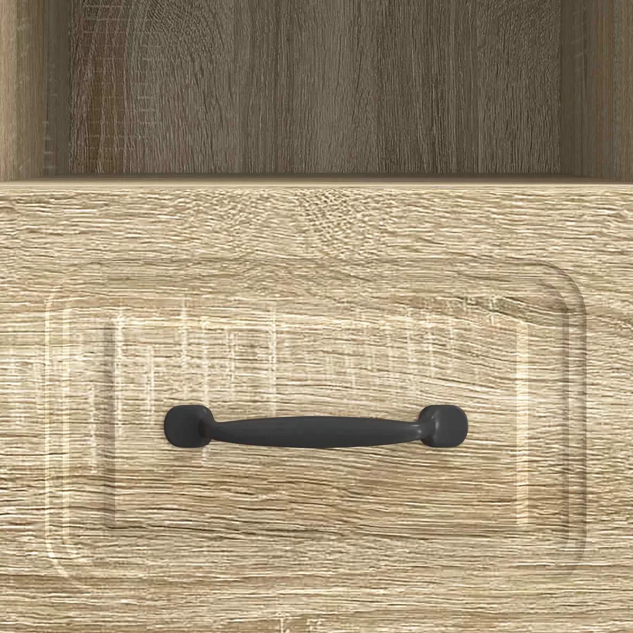 Meuble TV Chêne Sonoma 102 x 34,5 x 47 cm Bois d'ingénierie - 8