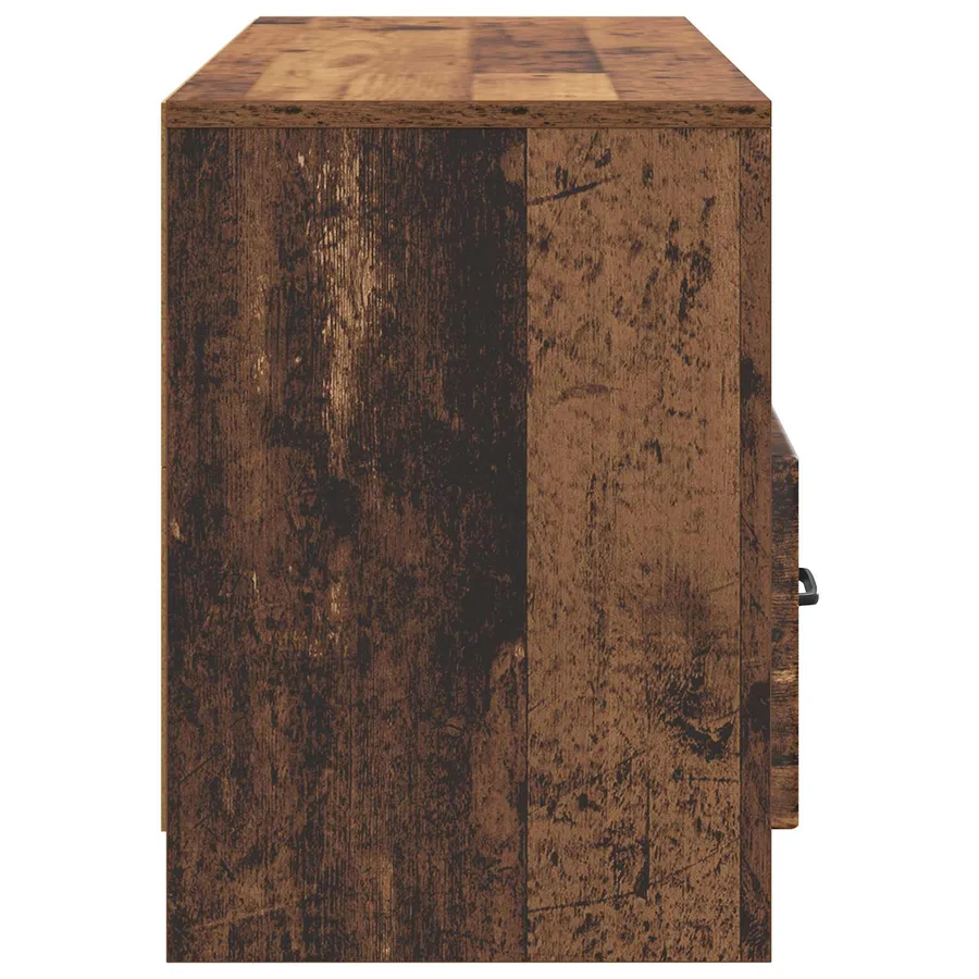 Meuble TV Bois ancien 102 x 34,5 x 47 cm Bois d'ingénierie - 7