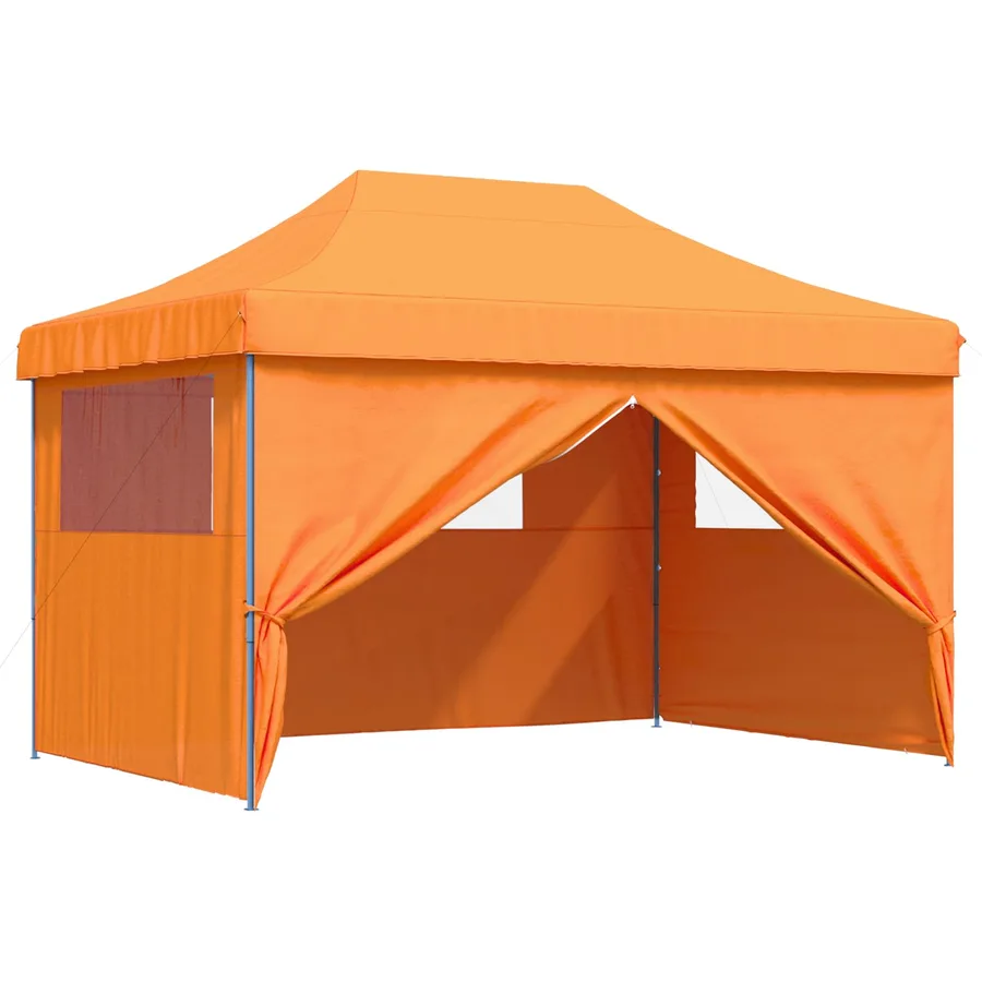 Tente de fête Orange 279 x 410 x 315 cm Tissu Oxford - 2
