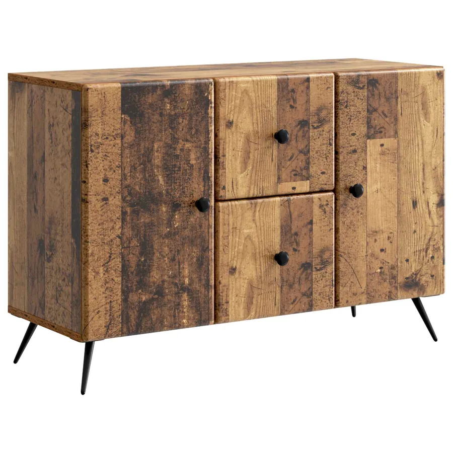 Buffet Bois ancien 89 x 34,5 x 60 cm Bois d'ingénierie - 2