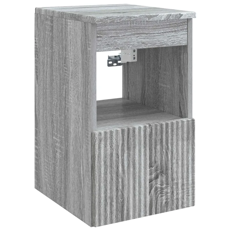Armoire de salle de bain Sonoma gris 30 x 41 x 50 cm - 2