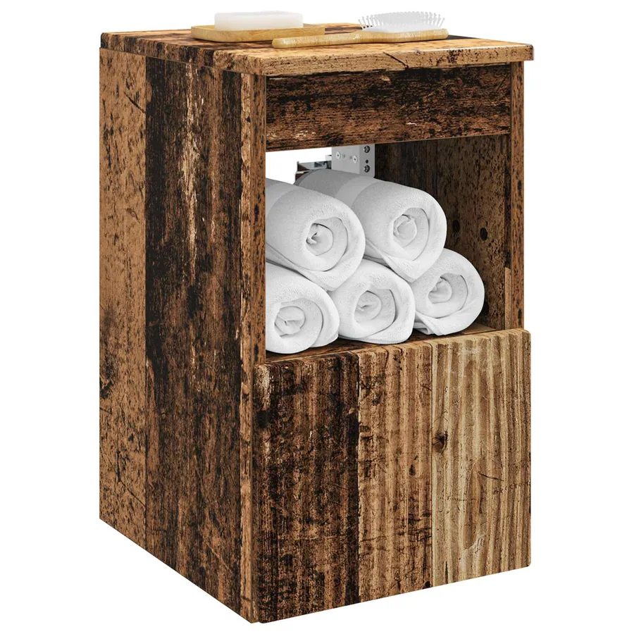 Armoire de salle de bain Bois ancien 30 x 41 x 50 cm - 3