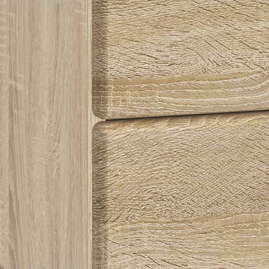 Cabinet de chevet 2 pcs Chêne Sonoma 43 x 34,5 x 47,5 cm - 10