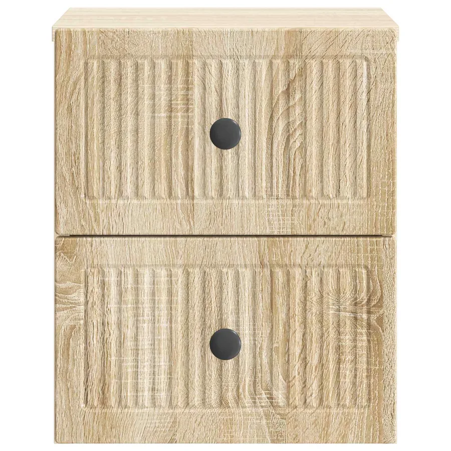 Cabinet de chevet mural Chêne Sonoma 33 x 34,5 x 40 cm - 5