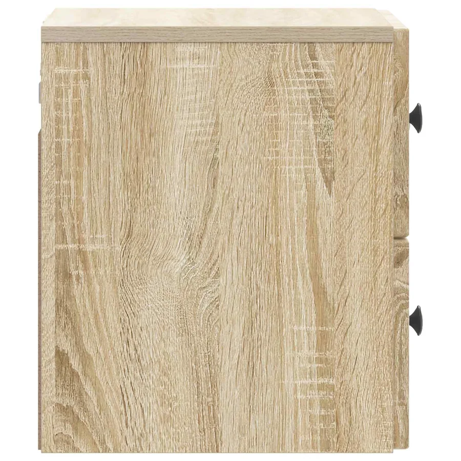 Cabinet de chevet mural Chêne Sonoma 33 x 34,5 x 40 cm - 6