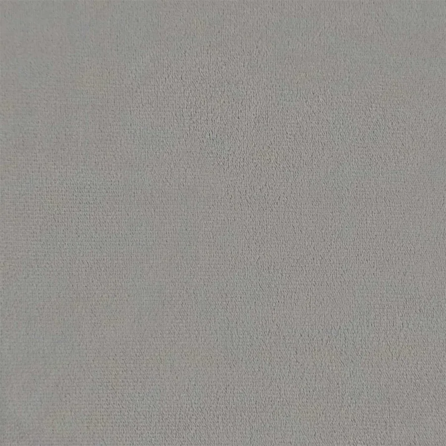 Cadre de lit avec matelas Gris clair 80 x 200 cm Velours - 8