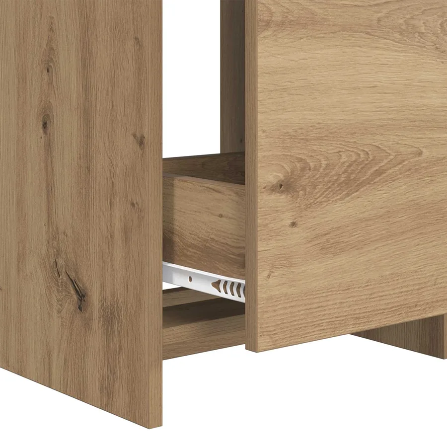 Ensemble de mobilier de salle de bain Chêne artisanal - 10