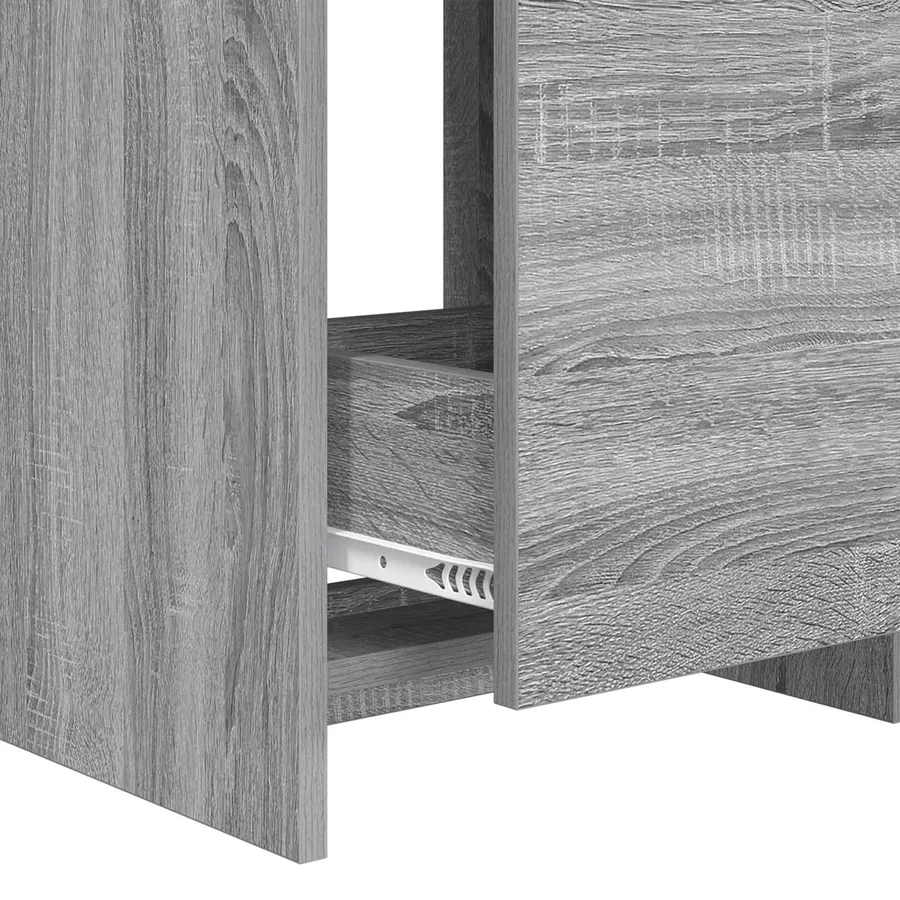 Ensemble de mobilier de salle de bain Sonoma gris - 10