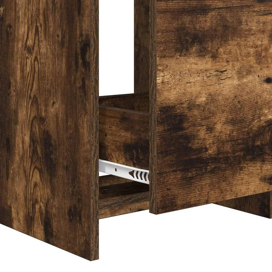 Ensemble de mobilier de salle de bain Chêne fumé - 8