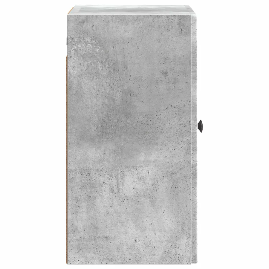 Armoire Murale Gris béton 59 x 31 x 60 cm Bois d'ingénierie - 5