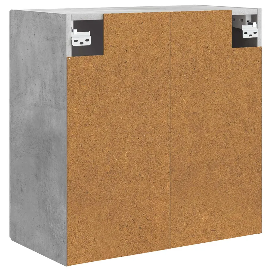 Armoire Murale Gris béton 59 x 31 x 60 cm Bois d'ingénierie - 6