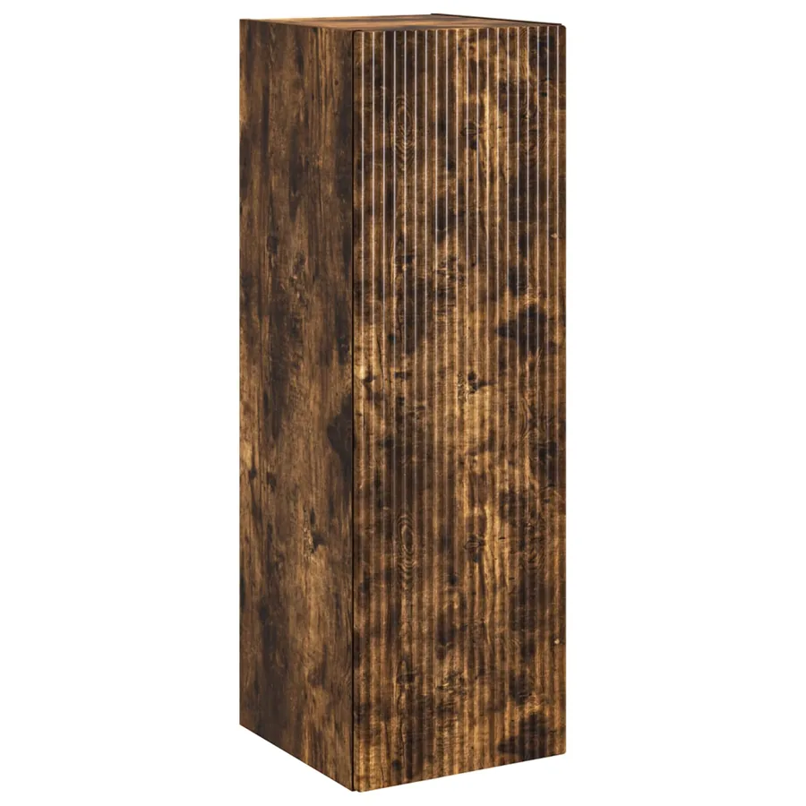 Ensemble de mobilier de salle de bain 6 pcs Chêne fumé - 7