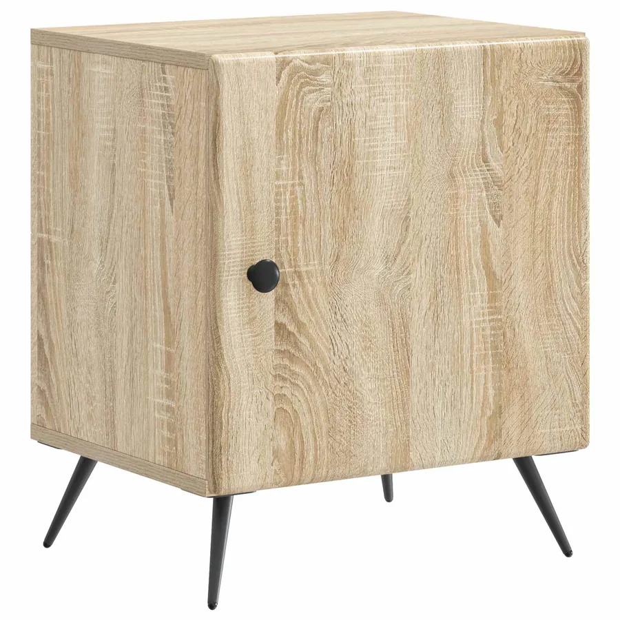 Cabinet de chevet 2 pcs Chêne Sonoma 43 x 34,5 x 50 cm - 5