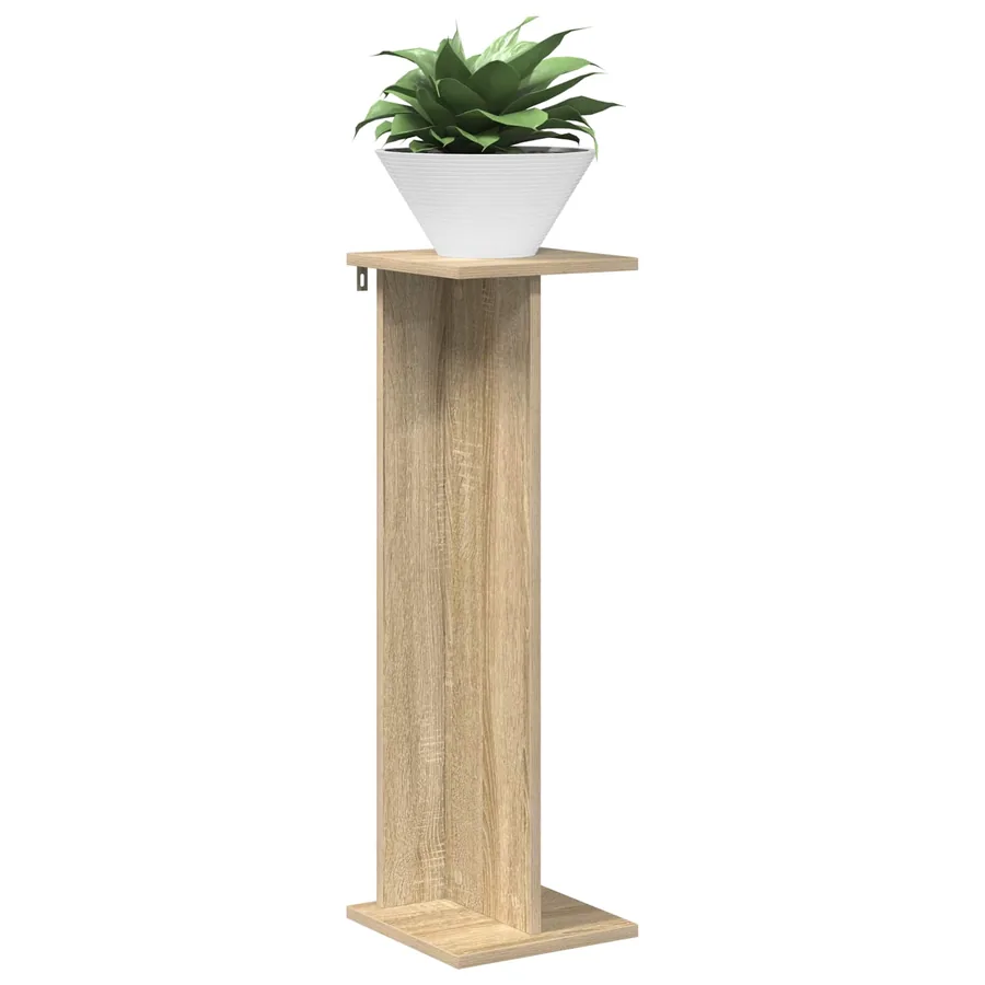 Support de Plante 2 pc Chêne Sonoma 25 x 25,5 x 80,5 cm - 3