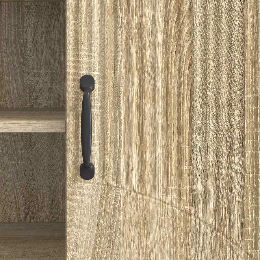 Meuble TV Chêne Sonoma 150 x 31 x 47 cm Bois d'ingénierie - 10