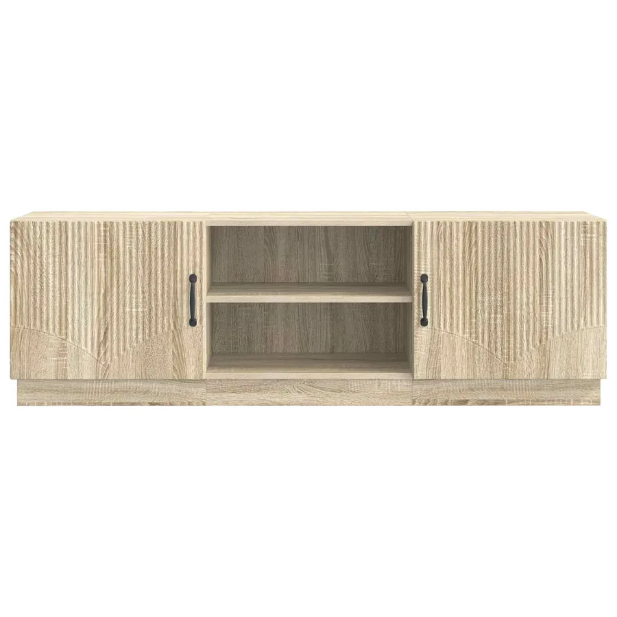 Meuble TV Chêne Sonoma 150 x 31 x 47 cm Bois d'ingénierie - 6