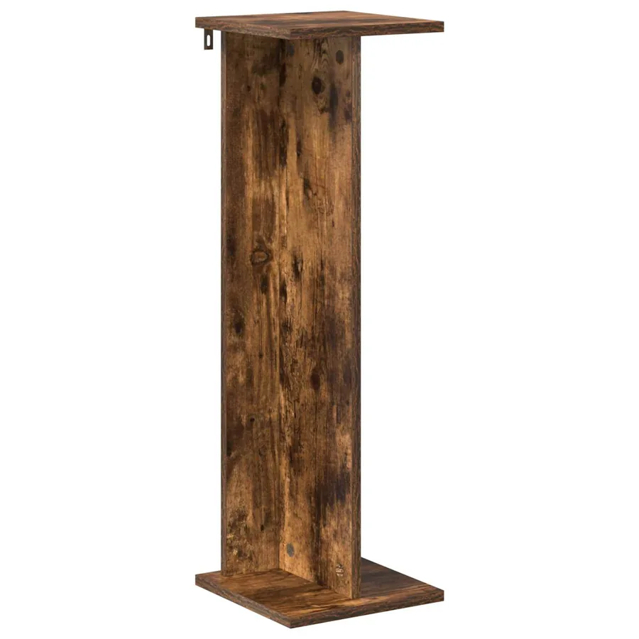 Support de Plante 2 pc Chêne Fumé 25 x 25,5 x 80,5 cm - 5