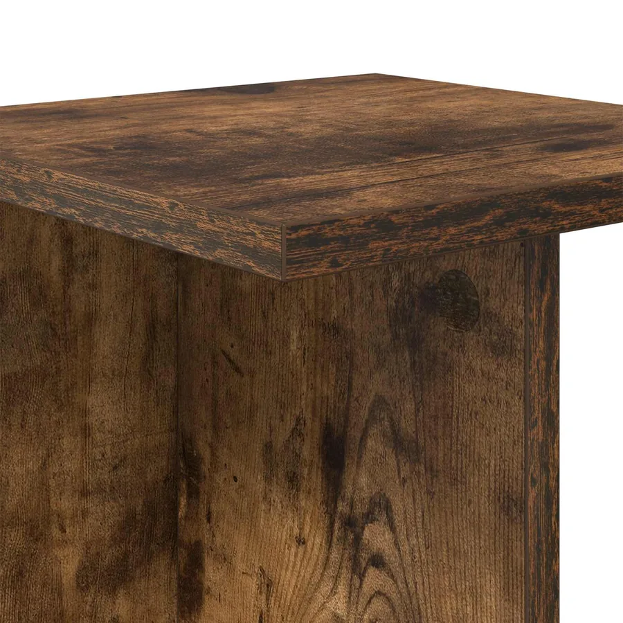 Support de Plante 2 pc Chêne Fumé 25 x 25,5 x 80,5 cm - 9