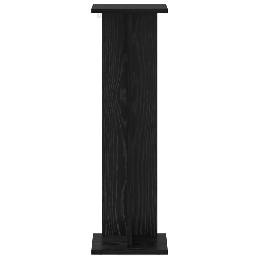 Support de Plante 2 pc Chêne Noir 25 x 25,5 x 80,5 cm - 6