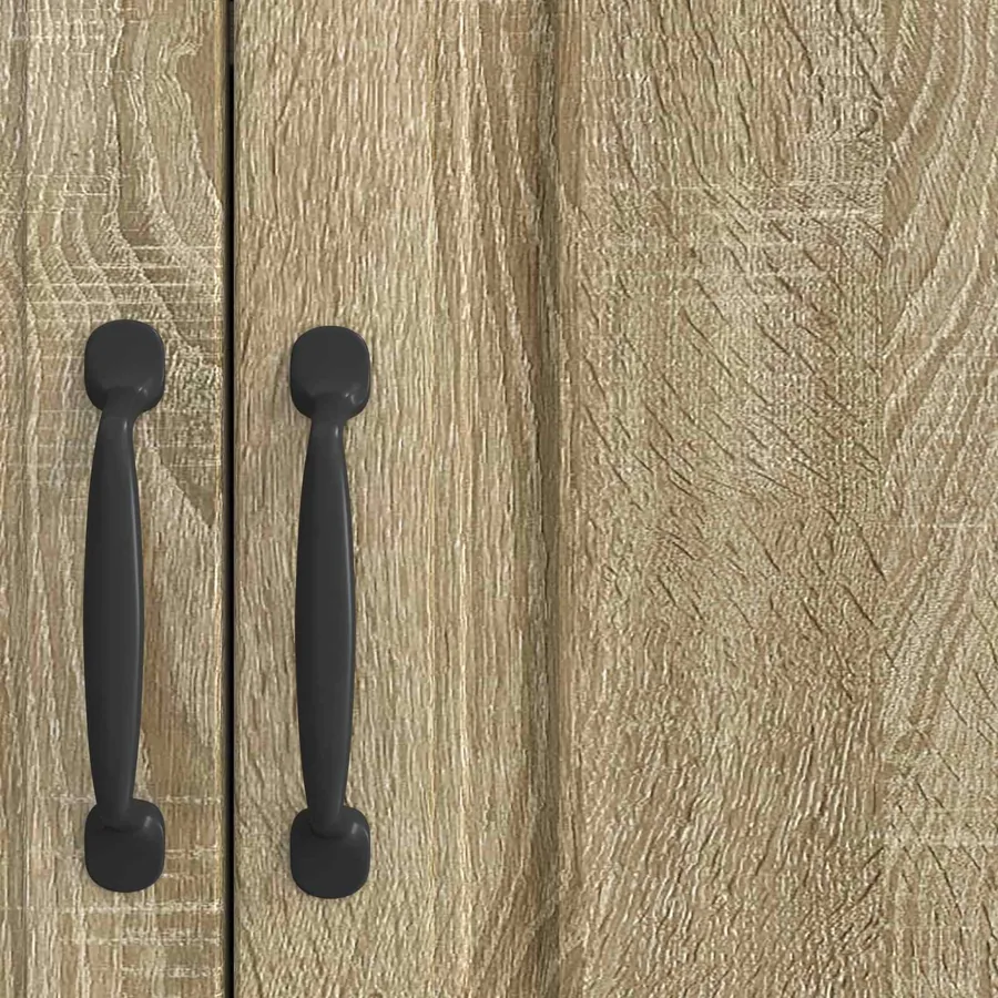 Buffet Chêne Sonoma 66 x 34,5 x 87 cm Bois d'ingénierie - 8