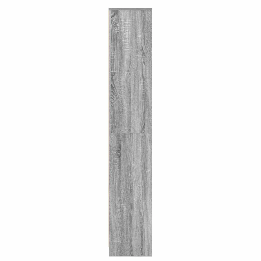 Armoire de salle de bain Sonoma gris 30 x 33 x 190 cm - 4